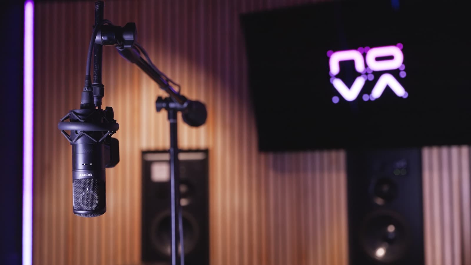 The Sony C800G vocal microphone at NOVA Studios